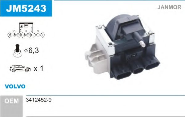 Катушка зажигания BREMI 11713