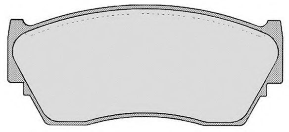 Комплект тормозных колодок, дисковый тормоз RAICAM 21657