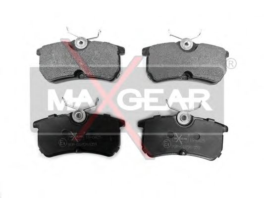 Комплект тормозных колодок, дисковый тормоз MAXGEAR 19-0425