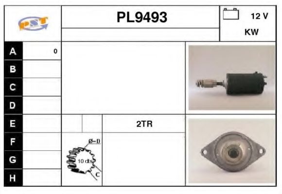 Стартер VALEO 434