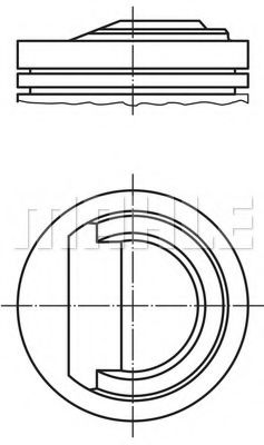 Поршень PERFECT CIRCLE 52 39428 0