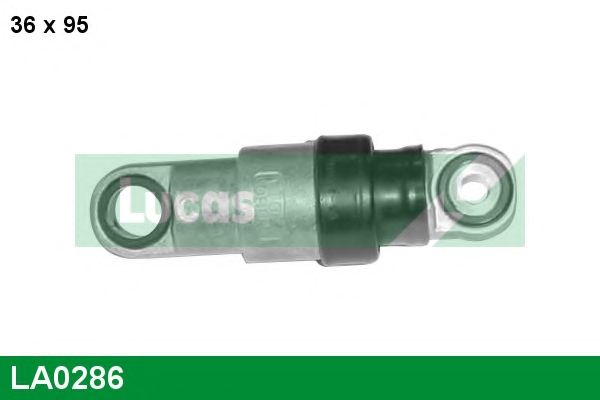 Амортизатор, поликлиновой ремень LUCAS ENGINE DRIVE LA0286