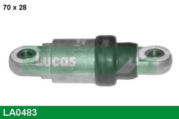 Амортизатор, поликлиновой ремень LUCAS ENGINE DRIVE LA0483