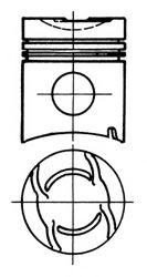 Поршень KOLBENSCHMIDT 142003