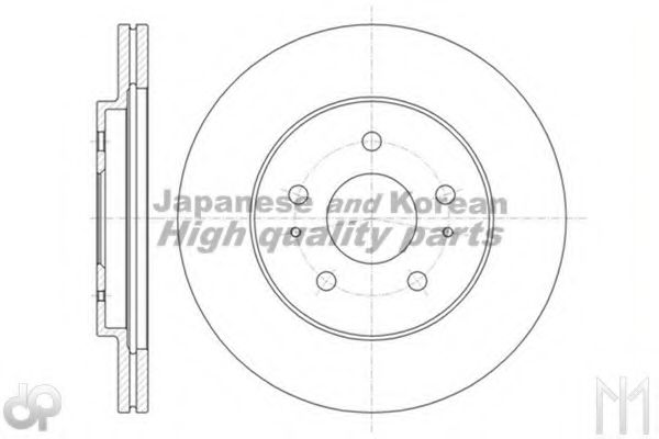 Тормозной диск ASHUKI D097-60