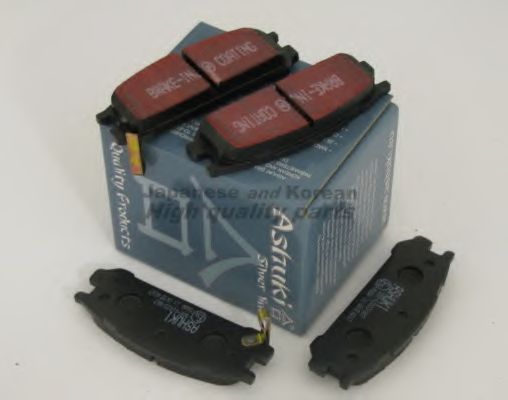 Комплект тормозных колодок, дисковый тормоз ASHUKI S011-11A