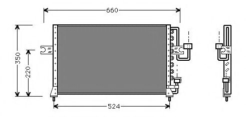 Конденсатор, кондиционер ASHUKI Y550-69