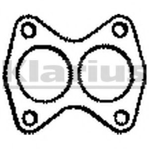 Прокладка, труба выхлопного газа KLARIUS CNG10