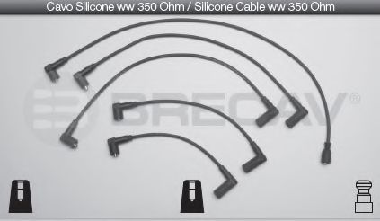 Комплект проводов зажигания BRECAV 06.559