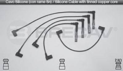 Комплект проводов зажигания BRECAV 08526