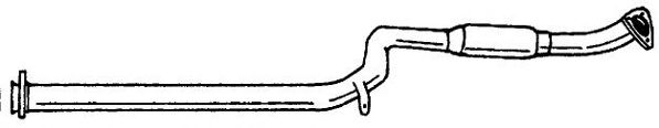 Труба выхлопного газа MTS 41500
