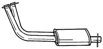 Труба выхлопного газа SIGAM 22107