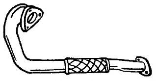 Труба выхлопного газа SIGAM 51103