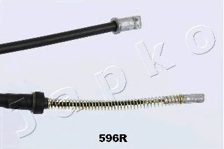 Трос, стояночная тормозная система ASHIKA BC596R