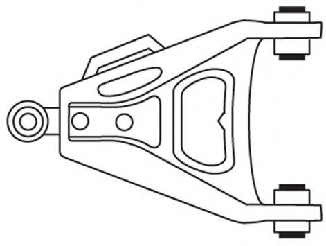 Рычаг независимой подвески колеса, подвеска колеса FRAP 1539