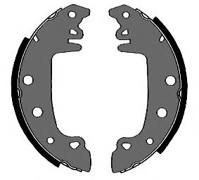 Комплект тормозных колодок VEMA 84589