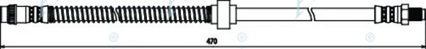 Тормозной шланг APEC braking HOS3290