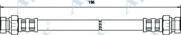 Тормозной шланг APEC braking HOS3609