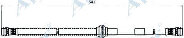 Тормозной шланг APEC braking HOS3897