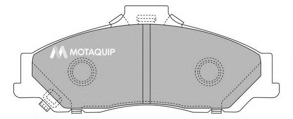 Комплект тормозных колодок, дисковый тормоз ROULUNDS BRAKING 994281