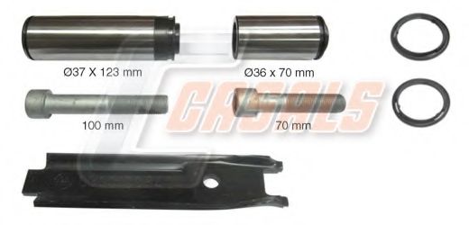 Ремкомплект, тормозной суппорт CASALS MD281