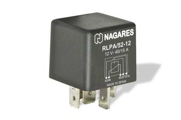 Реле, рабочий ток NAGARES RLPAS/52-12