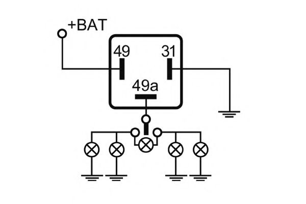 Прерыватель указателей поворота NAGARES 01010