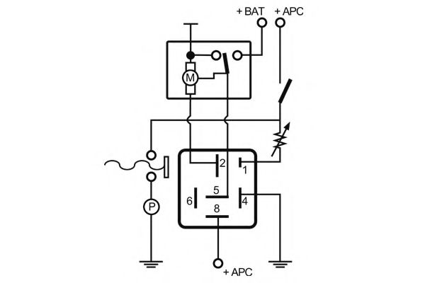 Реле, интервал включения стеклоочистителя NAGARES 03782