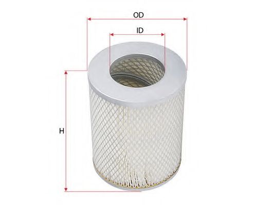 Воздушный фильтр SAKURA  Automotive A-1116