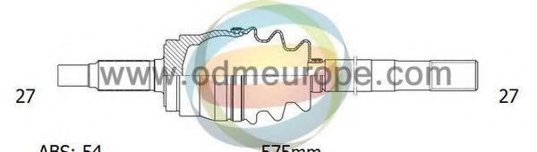 Приводной вал ODM-MULTIPARTS 18-226031