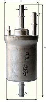 Топливный фильтр GOODWILL FG 113