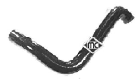 Шланг радиатора Metalcaucho 08332