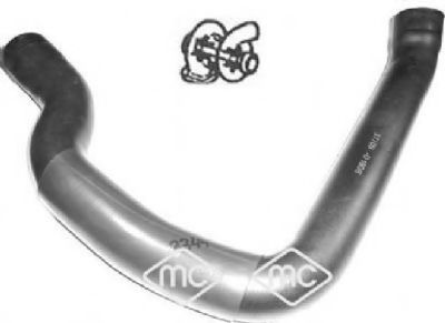 Шланг радиатора Metalcaucho 09344