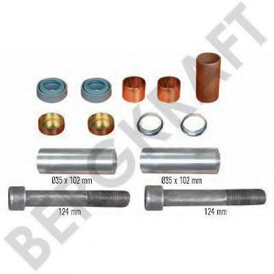 Ремкомплект, тормозной суппорт SAMPA 095630