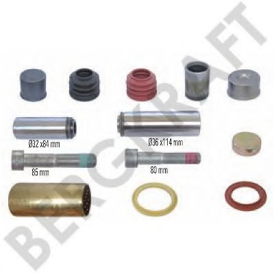 Ремкомплект, тормозной суппорт BERGKRAFT BK8500779