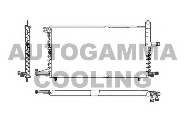 Конденсатор, кондиционер AUTOGAMMA 101721