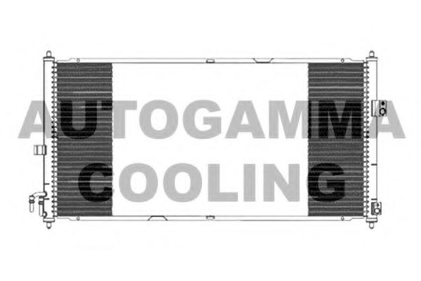 Конденсатор, кондиционер AUTOGAMMA 103838