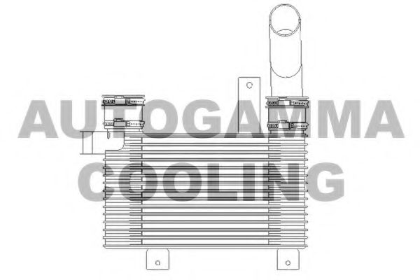 Интеркулер AUTOGAMMA 104437