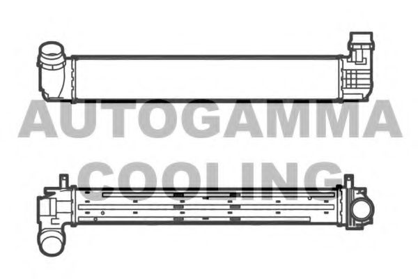 Интеркулер AUTOGAMMA 105292