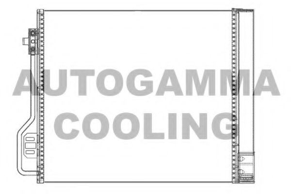 Конденсатор, кондиционер AUTOGAMMA 105477