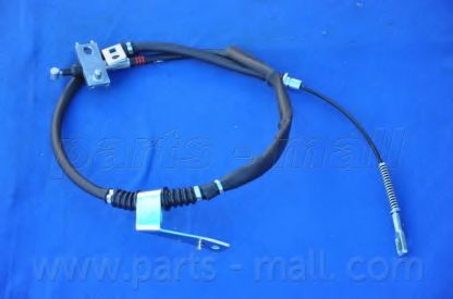 Трос, стояночная тормозная система PARTS-MALL PTD-034