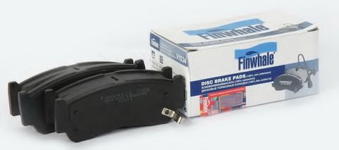 Комплект тормозных колодок, дисковый тормоз FINWHALE V1034