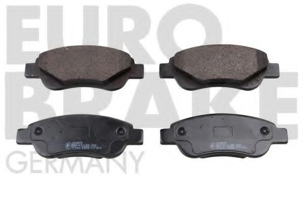 Комплект тормозных колодок, дисковый тормоз EUROBRAKE 5502224572