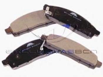 Комплект тормозных колодок, дисковый тормоз MDR MFP-2504