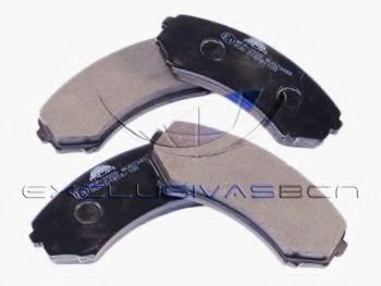 Комплект тормозных колодок, дисковый тормоз MDR MFP-2509