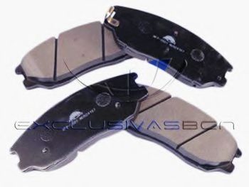 Комплект тормозных колодок, дисковый тормоз MDR MFP-2S01