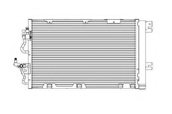 Конденсатор, кондиционер ORDONEZ 2065762