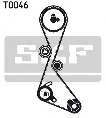 Комплект ремня ГРМ SKF VKMA 06101