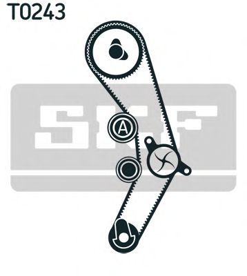 Водяной насос + комплект зубчатого ремня SKF VKMC 01170-1