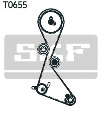 Комплект ремня ГРМ SKF VKMA 06123
